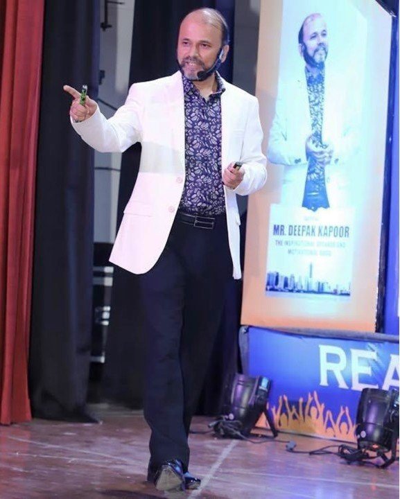 Deepak Kapoor MR Deepak Kapoor transformation coach motivational speaker India