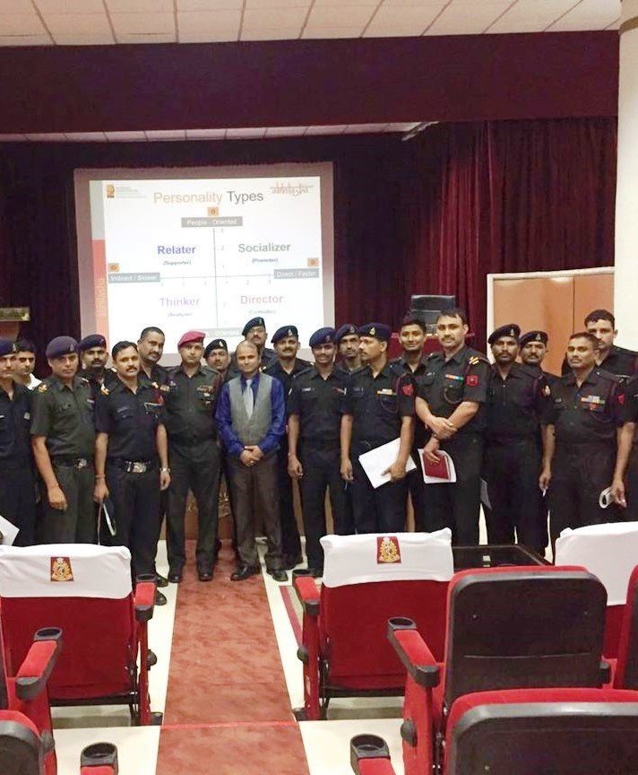 Deepak Kapoor Indian Army training Lucknow